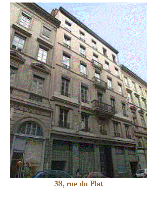 Zone de Texte:  
38, rue du Plat
